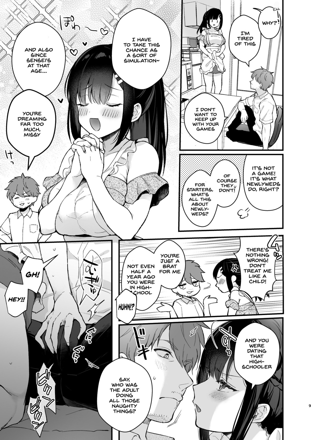 Hentai Manga Comic-Playing House With An Uninvited Student-Read-6